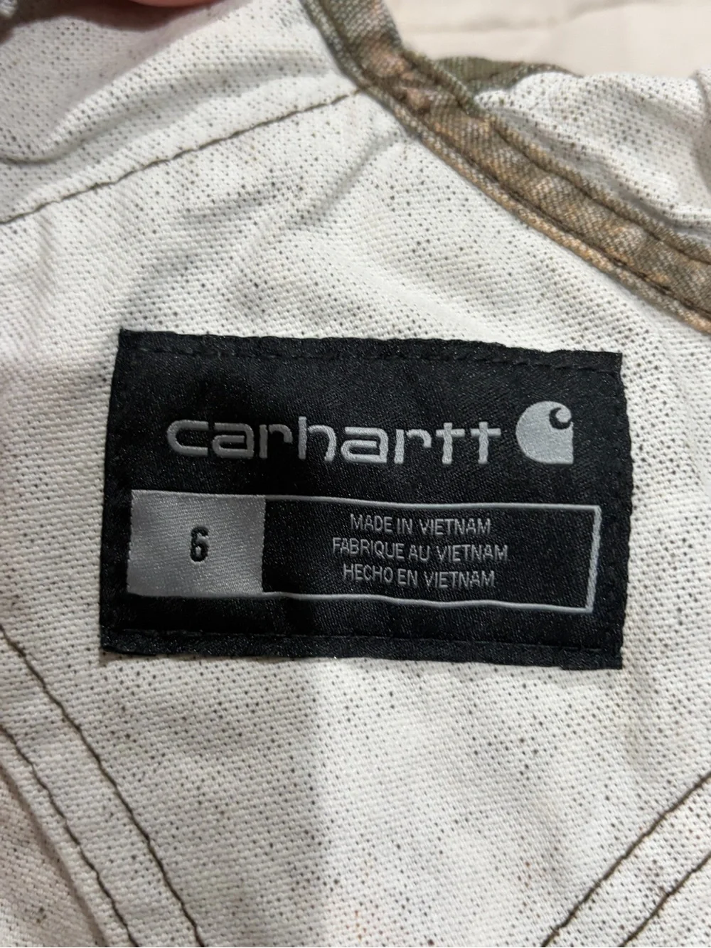 Carhartt Men’s Camo Bib Overalls - Green/Brown